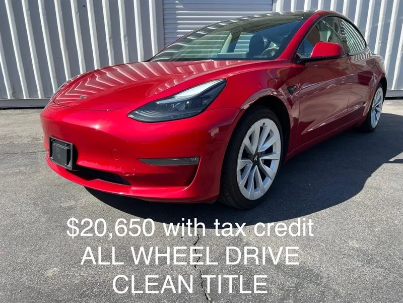 2022 Tesla Model 3 Long Range
