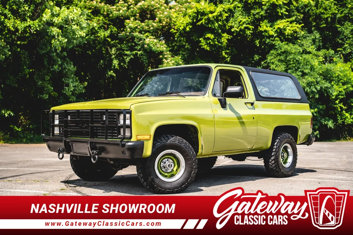 1984 GMC Blazer K5 Military Edition