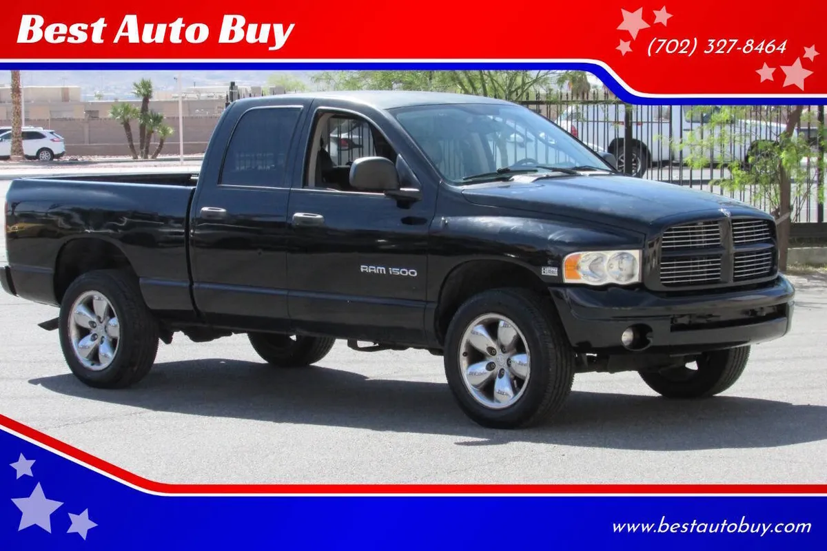 2003 Dodge Ram 1500 Laramie 4dr 4WD Quad Cab SB