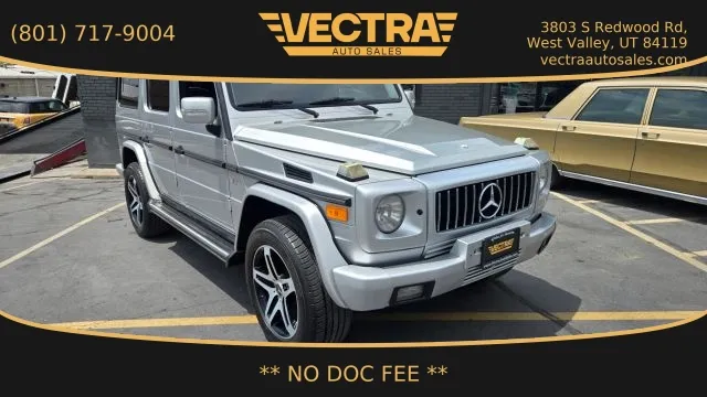 2003 Mercedes-Benz G-Class G 500 Sport Utility 4D