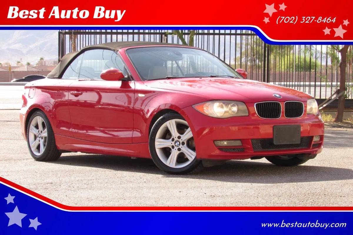2008 BMW 1 Series 128i 2dr Convertible SULEV