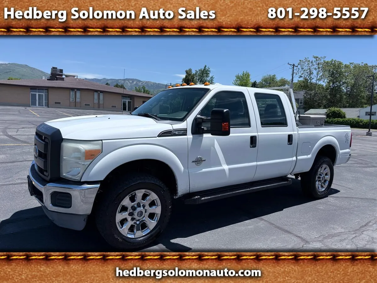 2013 Ford Super Duty F-350 SRW 4WD Crew Cab 172" XLT
