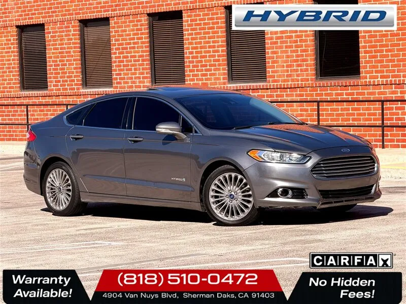 2013 Ford Fusion Hybrid Titanium Titanium