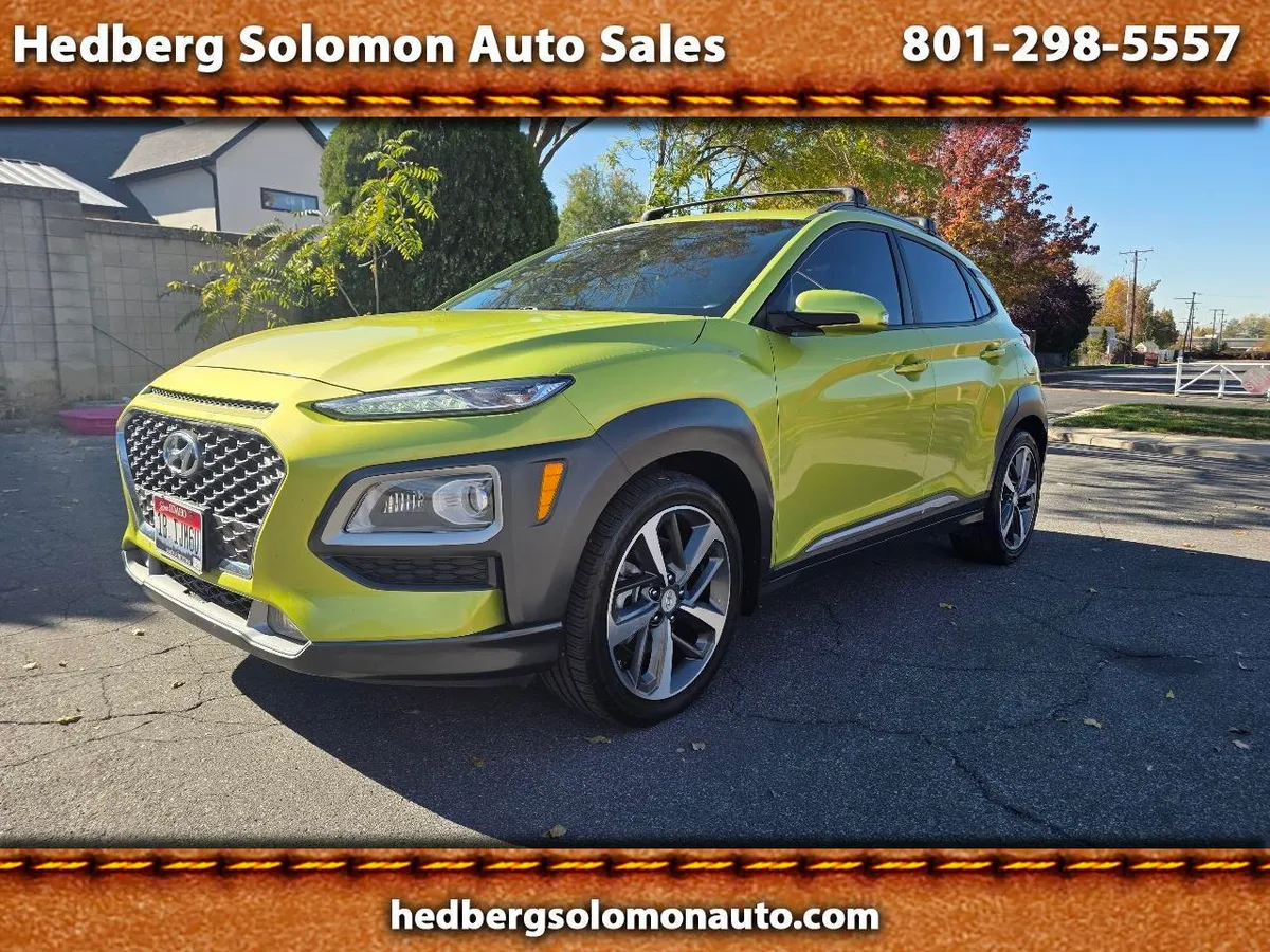 2020 Hyundai Kona Limited DCT FWD