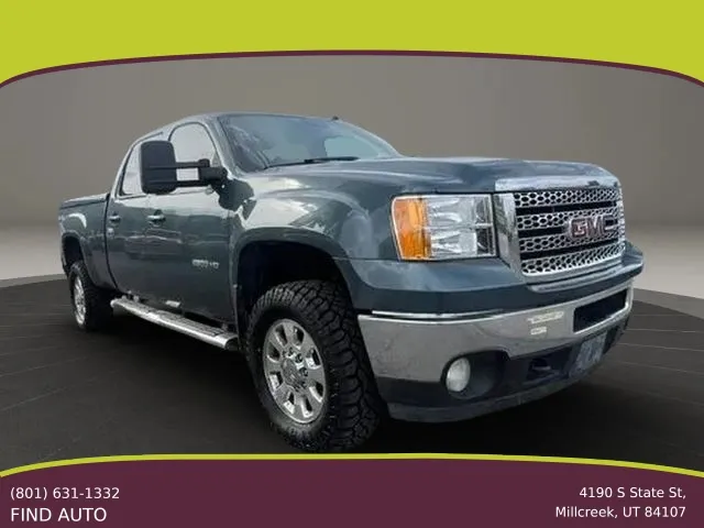 2013 GMC Sierra 2500 HD Crew Cab SLT Pickup 4D 6 1/2 ft