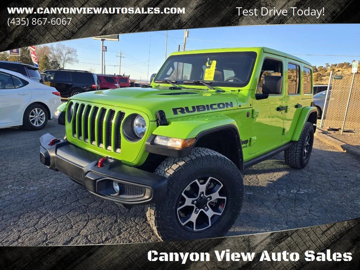 2021 Jeep Wrangler Unlimited Rubicon 4x4 4dr SUV