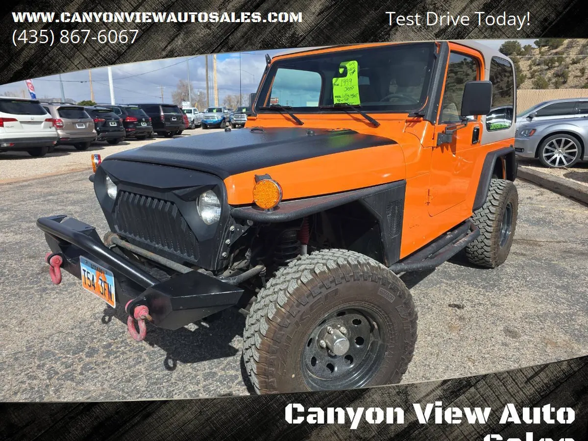 1999 Jeep Wrangler Sport 2dr 4WD SUV
