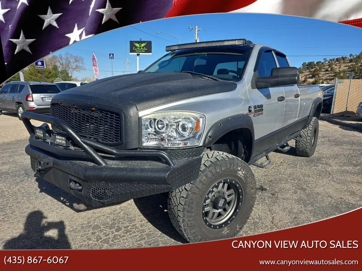 2008 Dodge Ram 3500 Laramie 4x4 4dr Quad Cab 8 ft. LB SRW Pickup