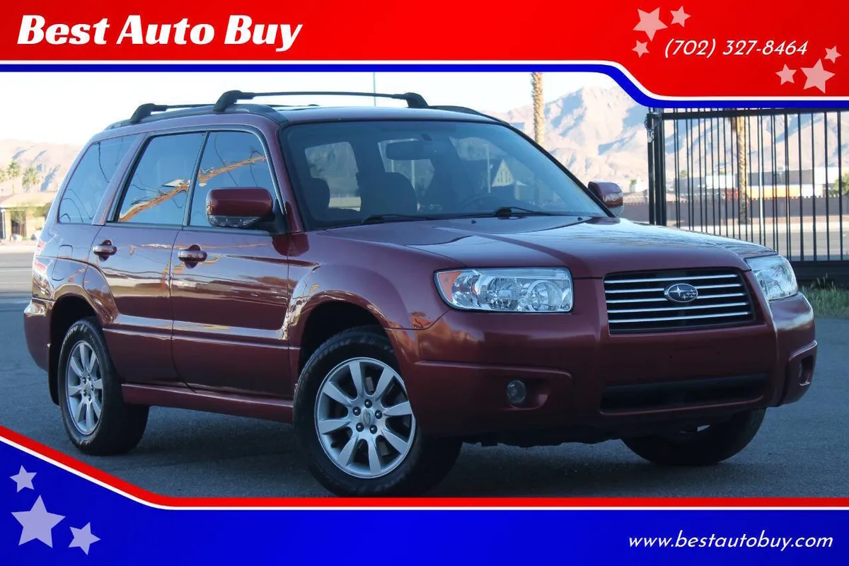 2008 Subaru Forester 2.5 X Premium Package AWD 4dr Wagon 4A