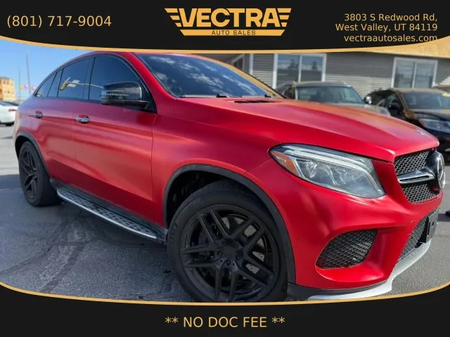 2016 Mercedes-Benz GLE Coupe GLE 450 AMG 4MATIC Sport Utility 4D