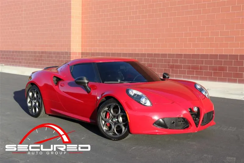 2015 ALFA ROMEO 4C Launch Edition
