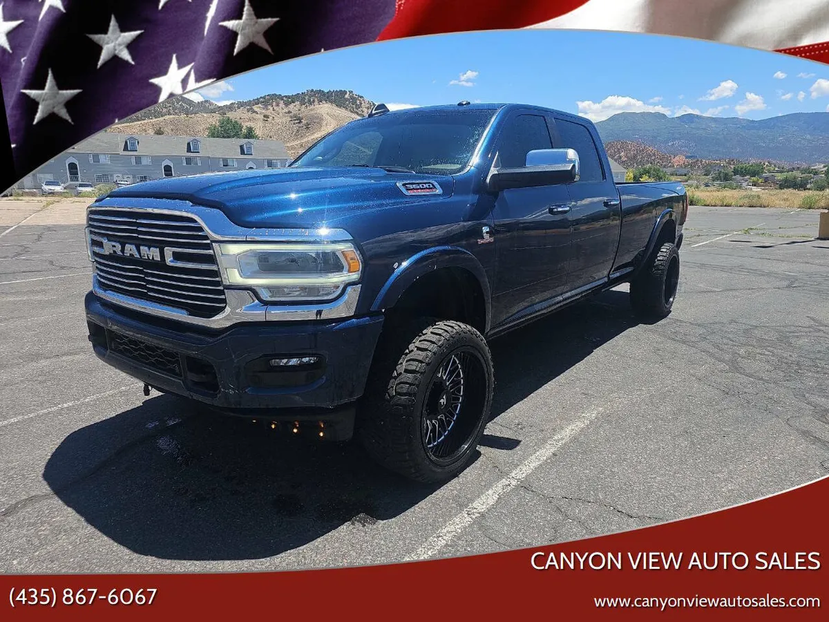 2021 RAM 3500 Laramie 4x4 4dr Crew Cab 8 ft. LB SRW Pickup