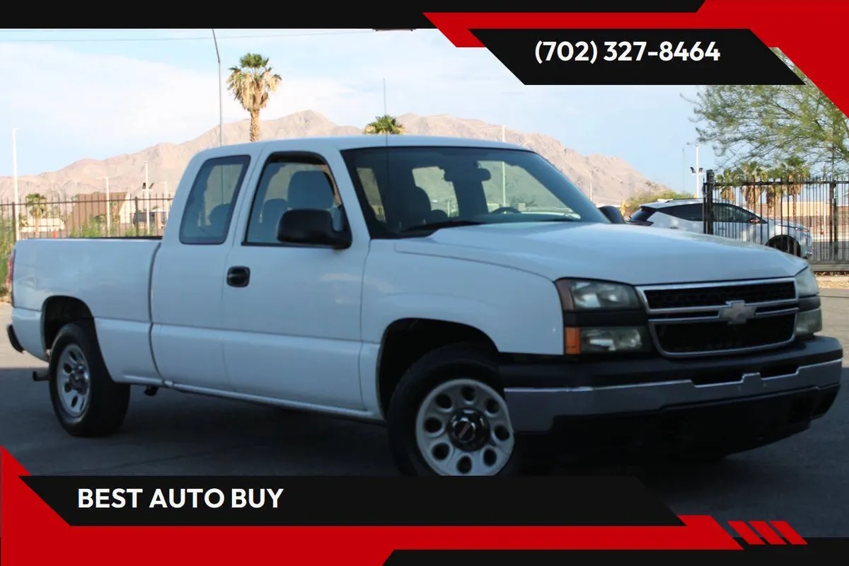 2006 Chevrolet Silverado 1500 Work Truck 4dr Extended Cab 6.5 ft. SB