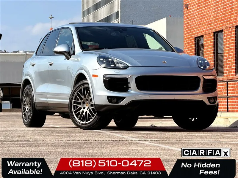2018 Porsche Cayenne Platinum Edition Platinum Edition