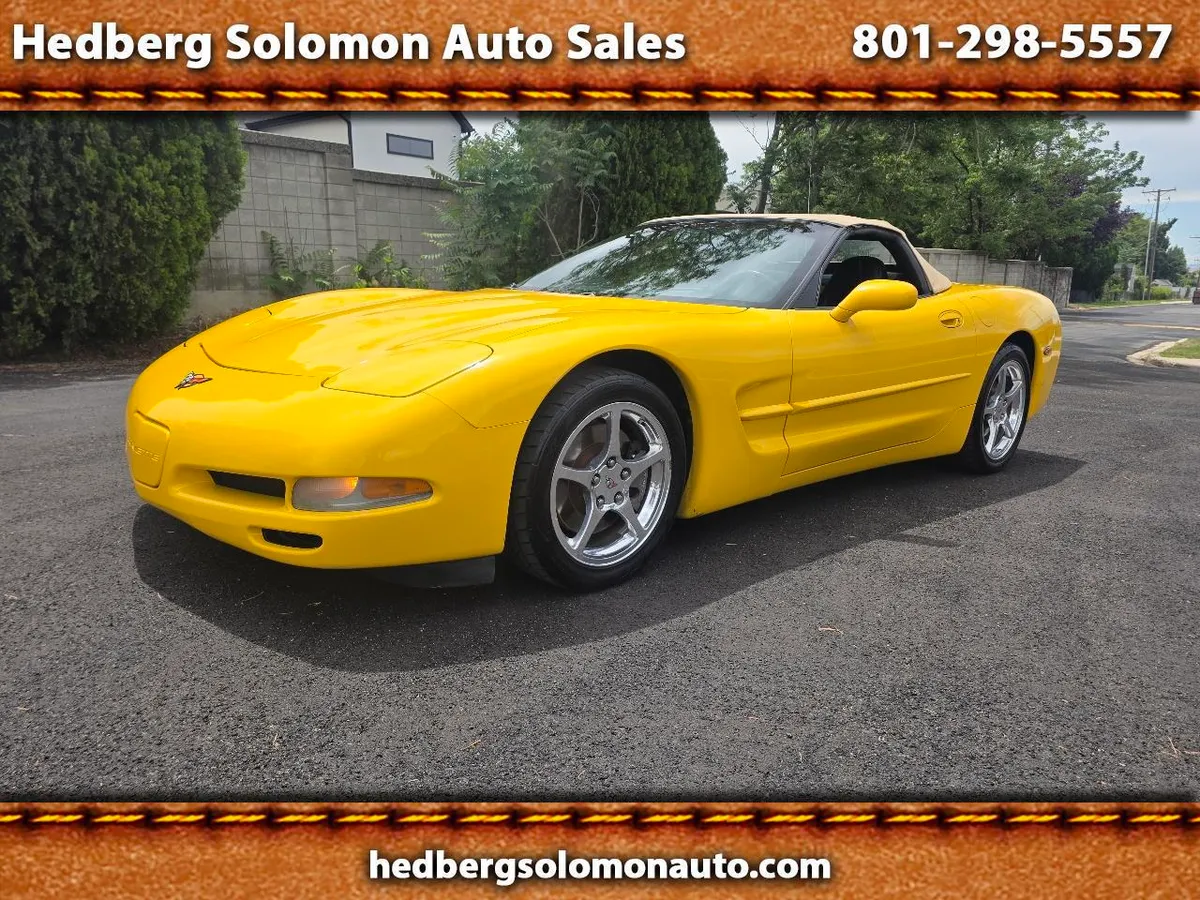 2002 Chevrolet Corvette 2dr Convertible