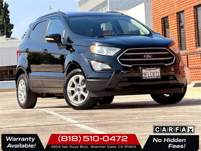 2019 Ford EcoSport SE SE
