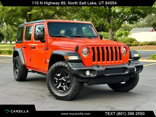 2018 Jeep Wrangler Unlimited All New Sport SUV 4D