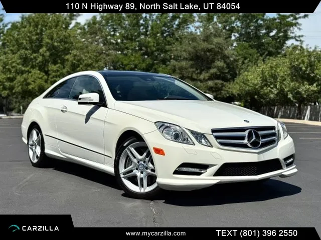 2012 Mercedes-Benz E-Class E 550 Coupe 2D