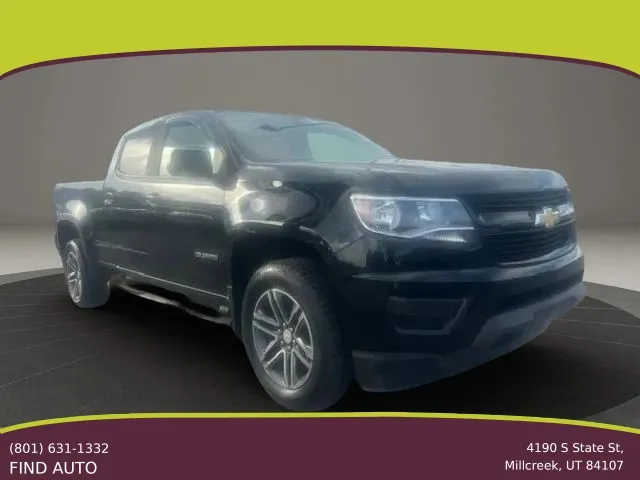 2019 Chevrolet Colorado Crew Cab Work Truck Pickup 4D 5 ft