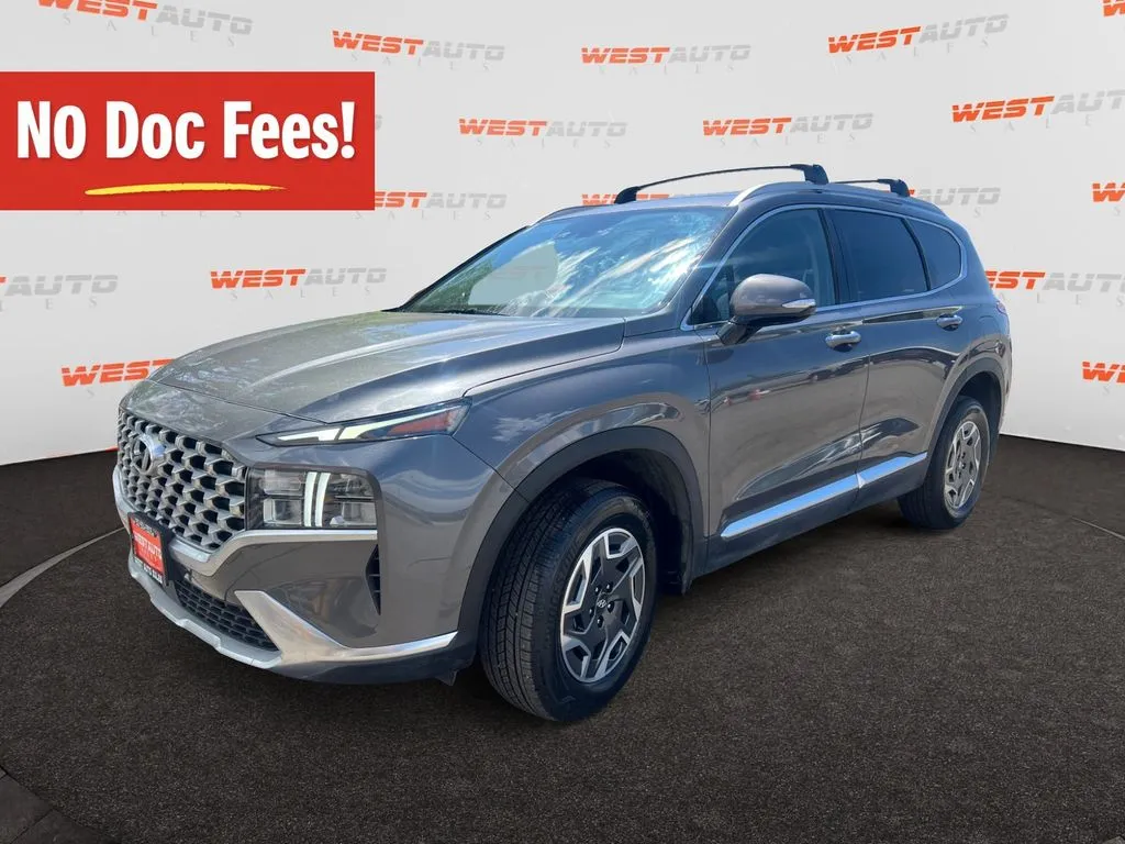 2021 Hyundai Santa Fe Hybrid Blue