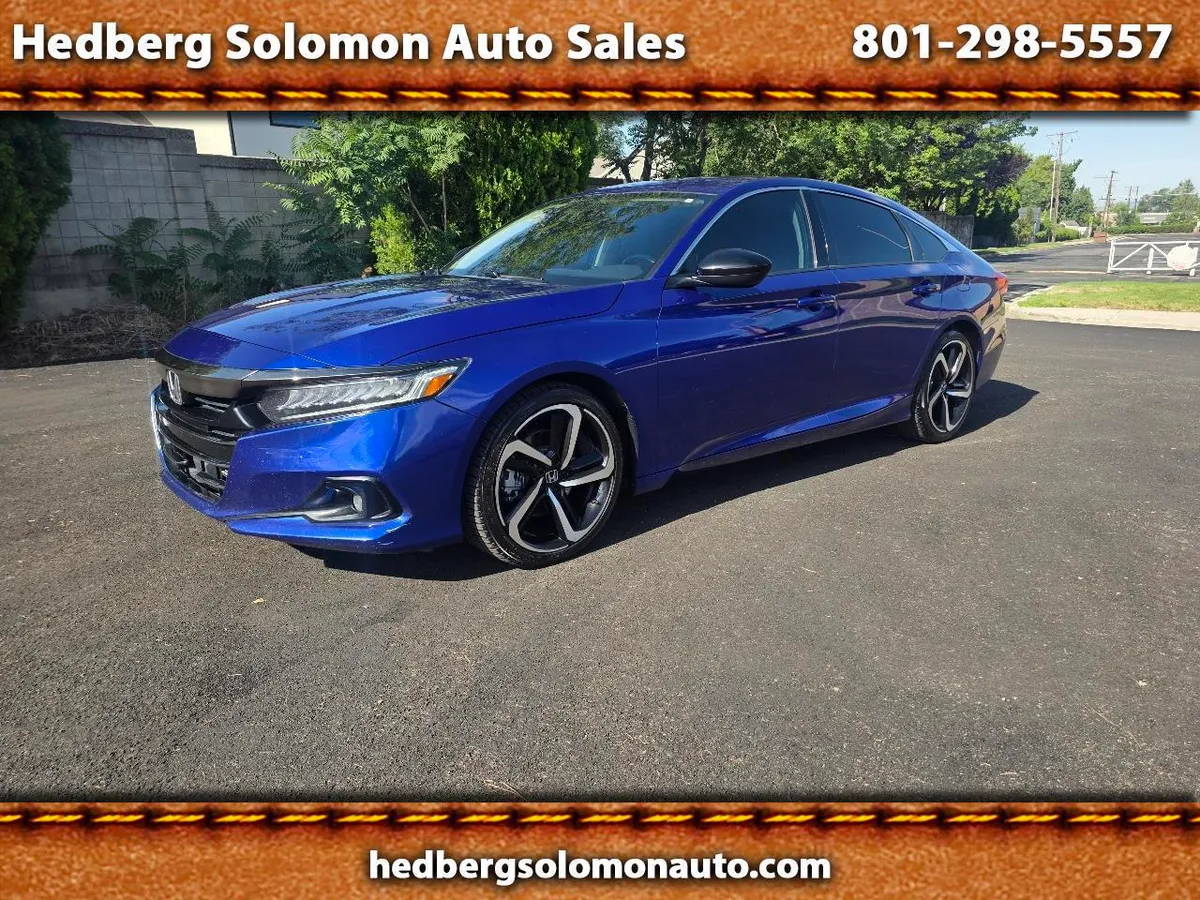 2021 Honda Accord Sedan Sport SE 1.5T CVT