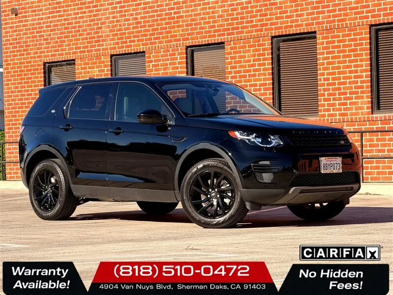 2018 Land Rover Discovery Sport SE SE