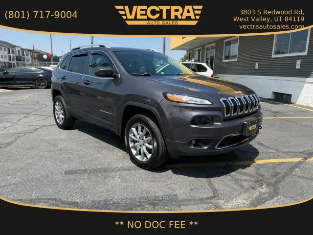2018 Jeep Cherokee Limited Sport Utility 4D