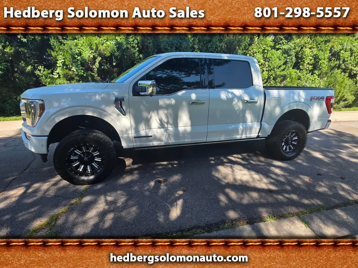2022 Ford F-150 Platinum 4WD SuperCrew 5.5' Box