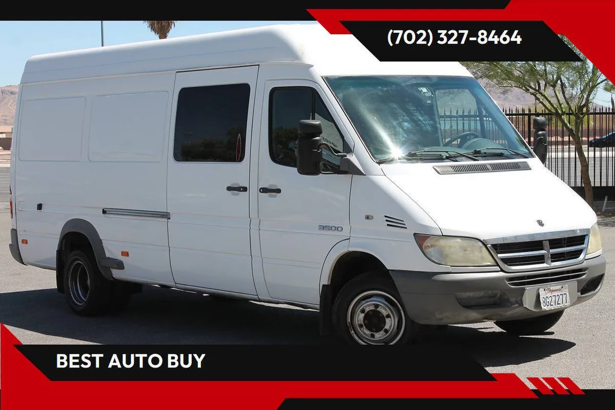 2006 Dodge Sprinter 3500 3dr 158 in. WB High Roof DRW Cargo Van