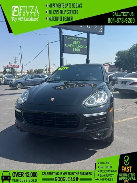 2017 Porsche Cayenne Platinum Edition