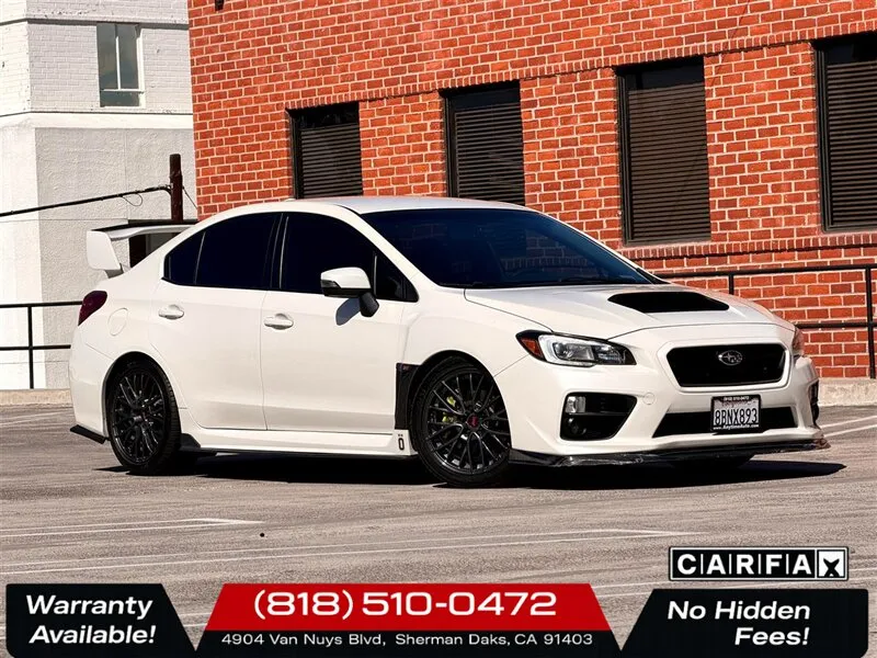 2015 Subaru WRX WRX STi WRX STi