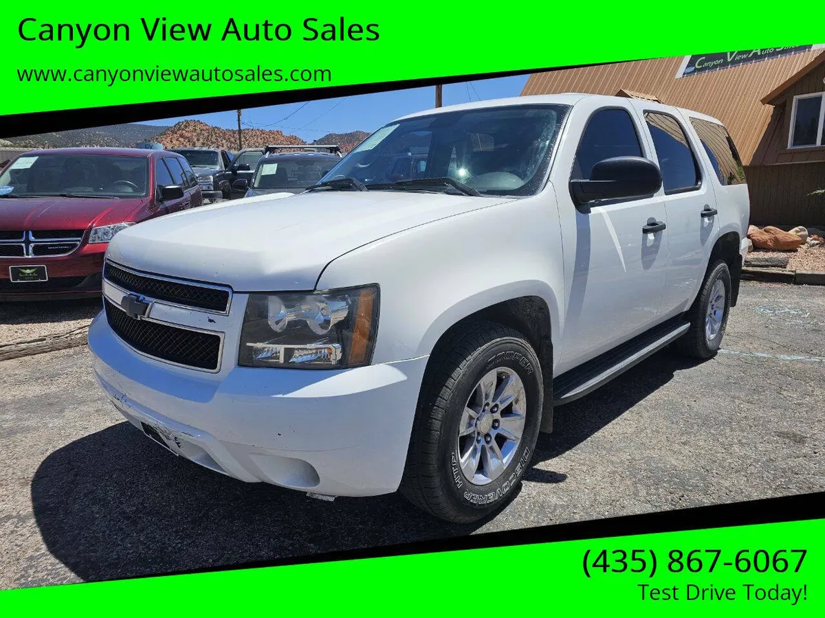 2014 Chevrolet Tahoe Police 4x2 4dr SUV