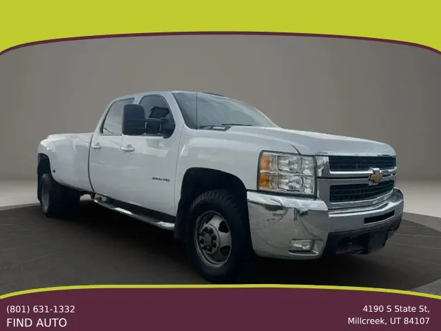 2010 Chevrolet Silverado 3500 HD Crew Cab LTZ Pickup 4D 8 ft