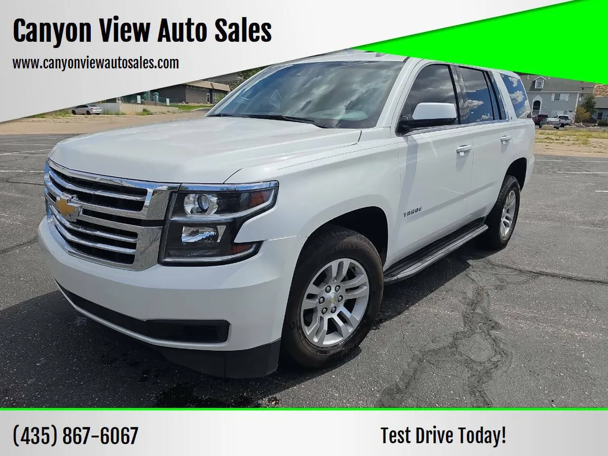 2017 Chevrolet Tahoe LT 4x2 4dr SUV