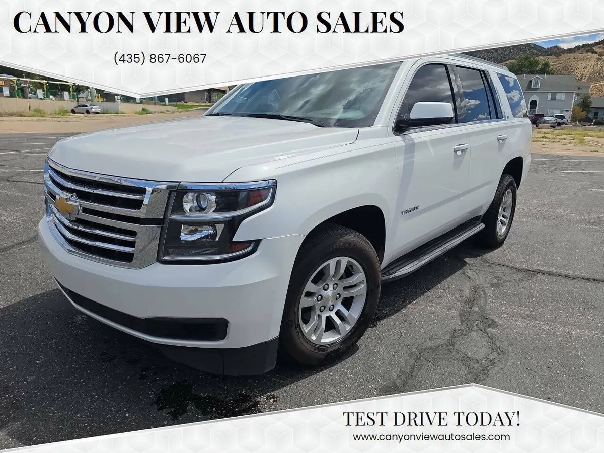 2017 Chevrolet Tahoe LT 4x2 4dr SUV