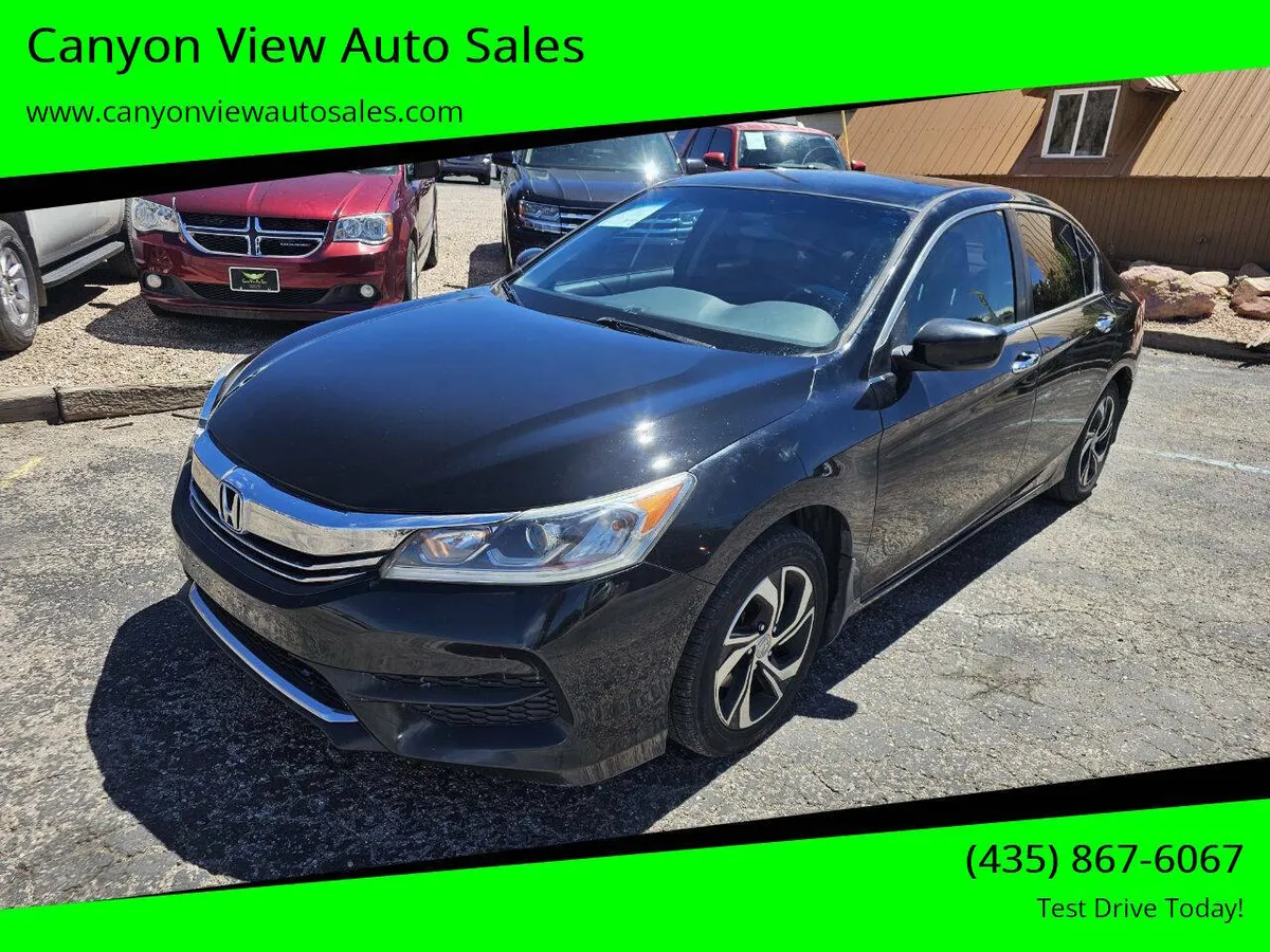 2016 Honda Accord LX 4dr Sedan CVT