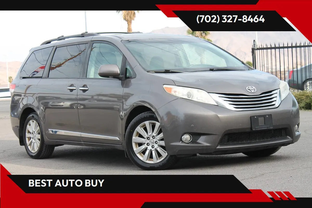 2012 Toyota Sienna Limited 7 Passenger AWD 4dr Mini Van