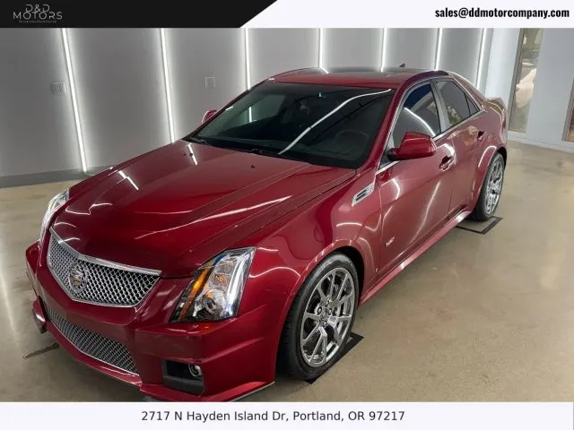 2009 Cadillac CTS CTS-V Sedan 4D