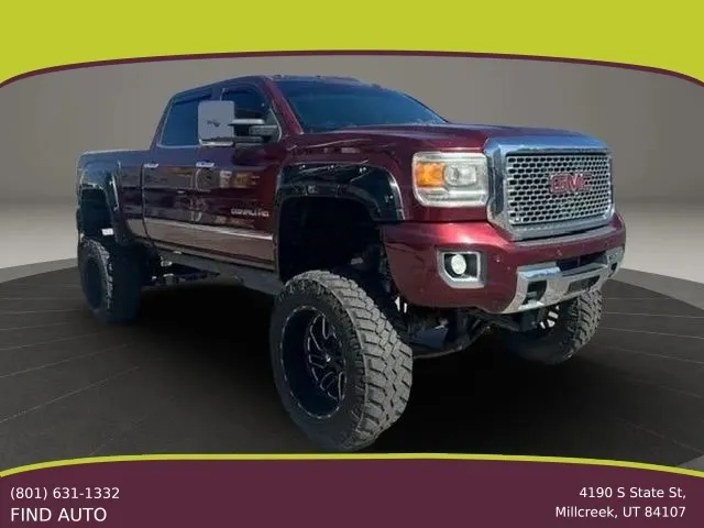 2016 GMC Sierra 2500 HD Crew Cab Denali Pickup 4D 6 1/2 ft