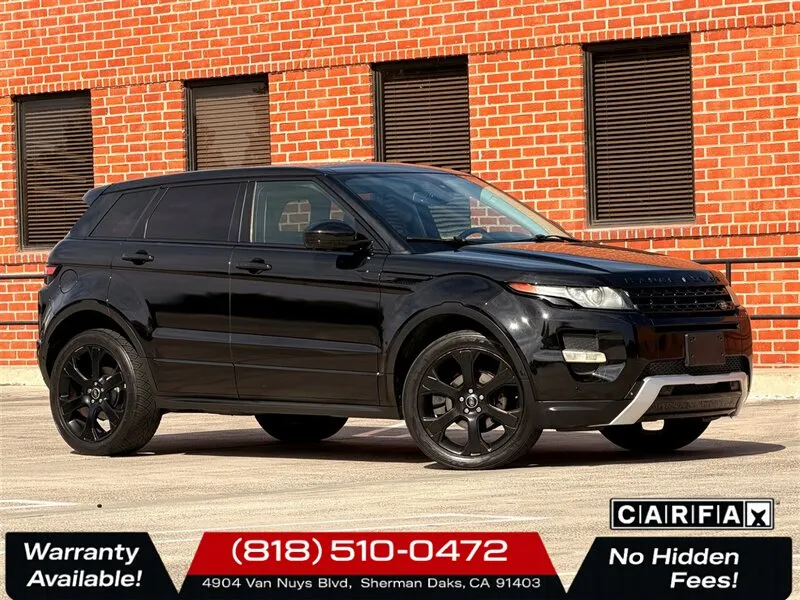 2015 Land Rover Range Rover Evoque Dynamic Dynamic
