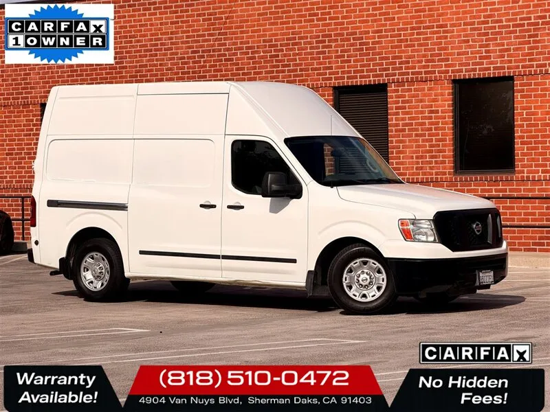 2012 Nissan NV S High Roof S High Roof
