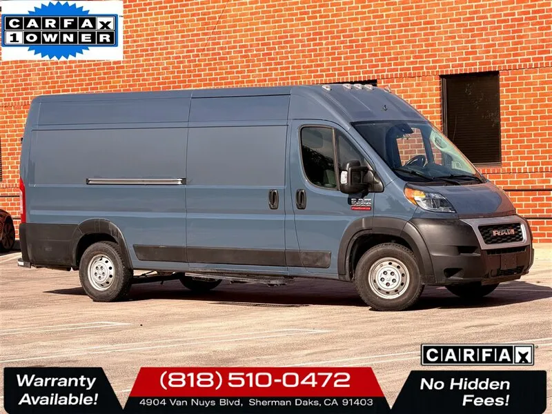 2021 RAM ProMaster High Roof 159 WB High Roof 159 WB
