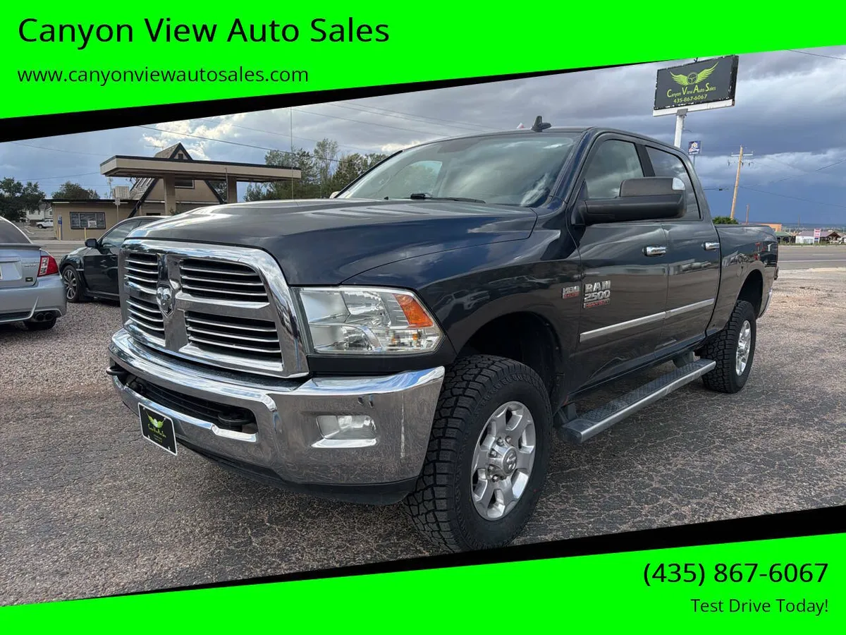 2016 RAM 2500 Big Horn 4x4 4dr Crew Cab 6.3 ft. SB Pickup