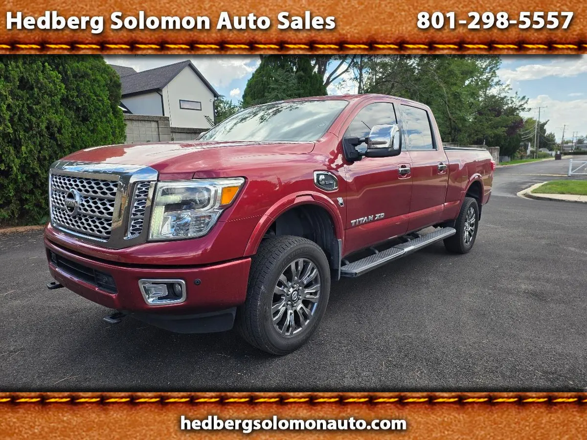 2016 Nissan Titan XD 4WD Crew Cab Platinum Reserve Diesel