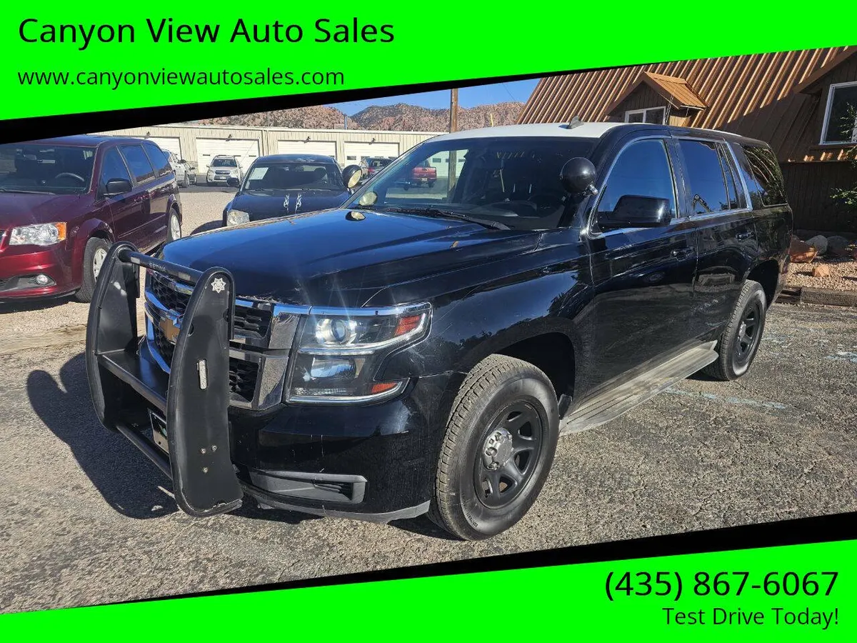 2015 Chevrolet Tahoe Police 4x2 4dr SUV
