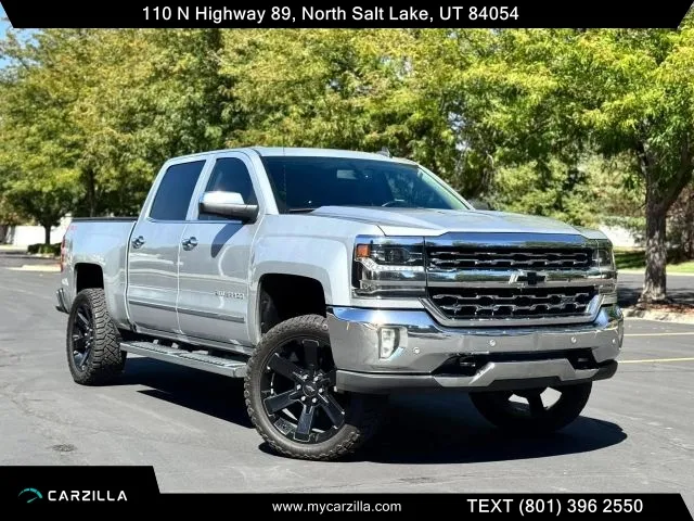 2017 Chevrolet Silverado 1500 Crew Cab LTZ Pickup 4D 5 3/4 ft