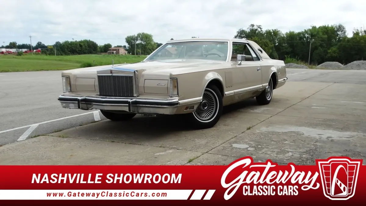 1978 Lincoln Continental Mark V Cartier Edition