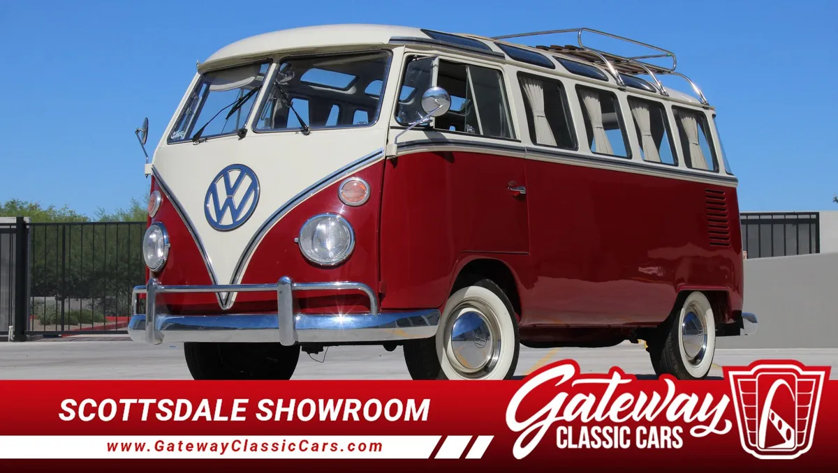 1969 Volkswagen Kombi Bus 23-Window Type 2 Conversion