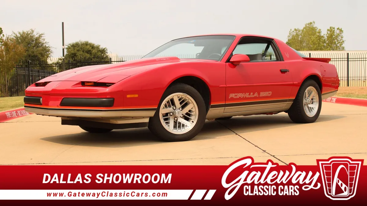 1988 Pontiac Firebird Formula 350