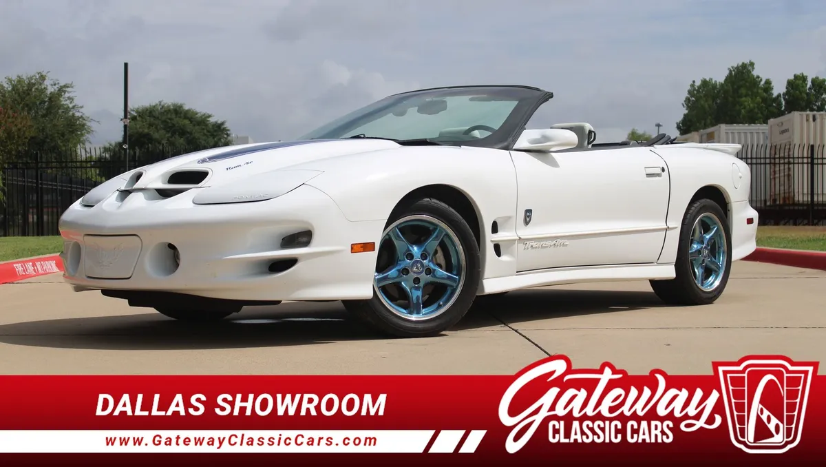 1999 Pontiac Firebird Trans-Am 30th Anniversary WS6 Convertible